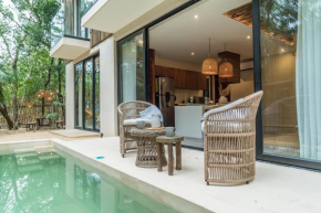 Exclusive and Luxurious 2 Apartments in Aldea Zama with Private Pool, Jacuzzi and Uncovered Patio